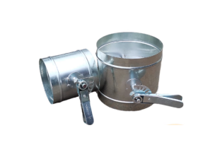 manual round  volume damper
