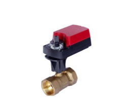 Motorized Modulating Threaded Brass Ball Valve