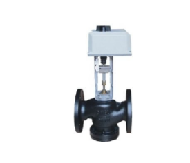 2 Way Motorized Modulating Flanged Globe Valve