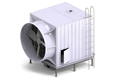 Induced Draft, Crossflow Type Cooling Tower