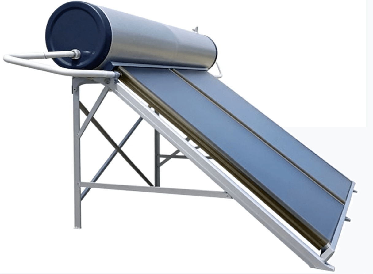 Solar Heat Collector Panel with Insulated Tank